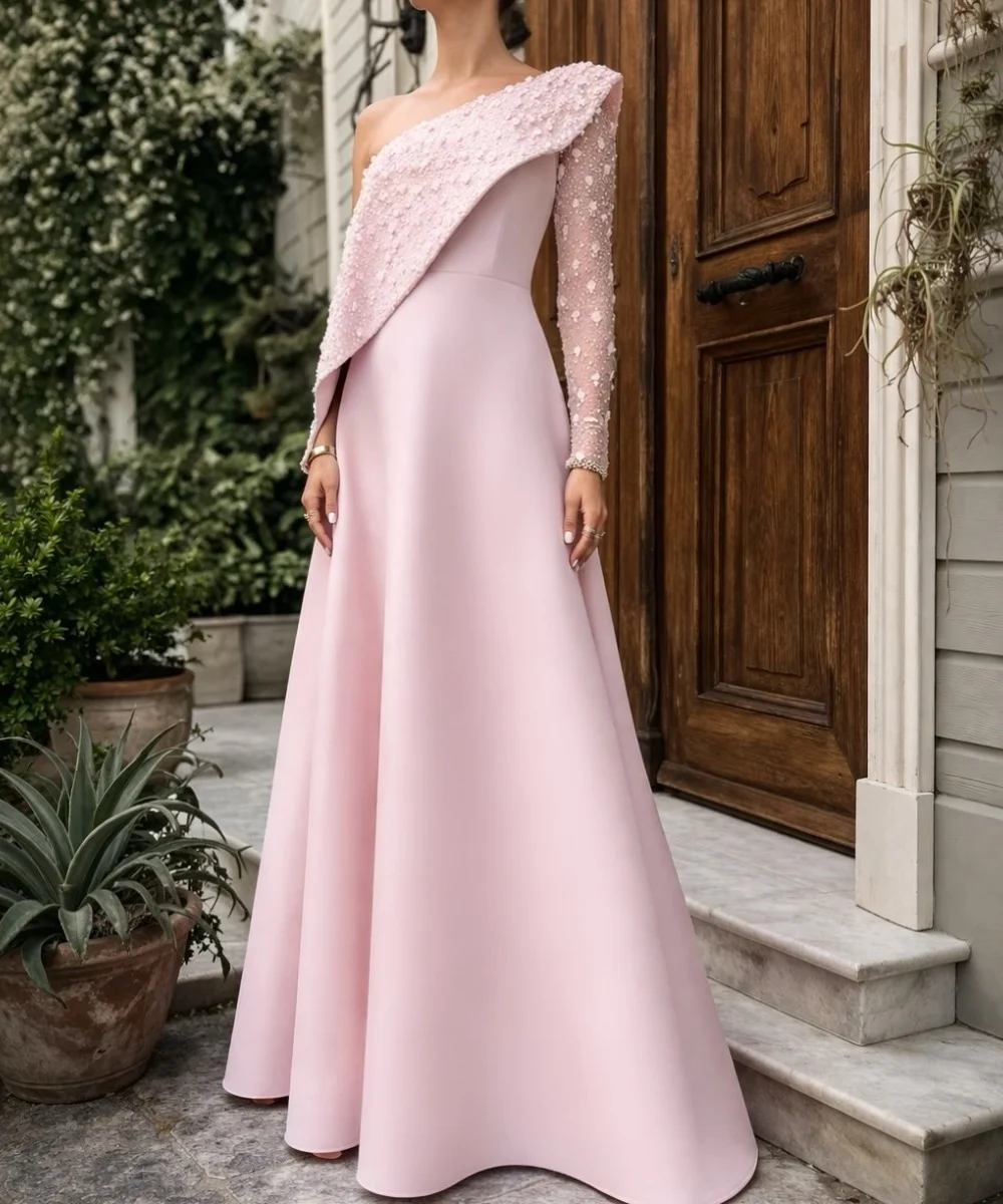 Customized High Quality Jersey Pleat Sequined A-line Off-the-shoulder Long Quinceanera Bespoke Occasion Dresses
Customized High Quality Jersey Pleat Sequined A-line Off-the-shoulder Long Quinceanera Bespoke Occasion Dresses