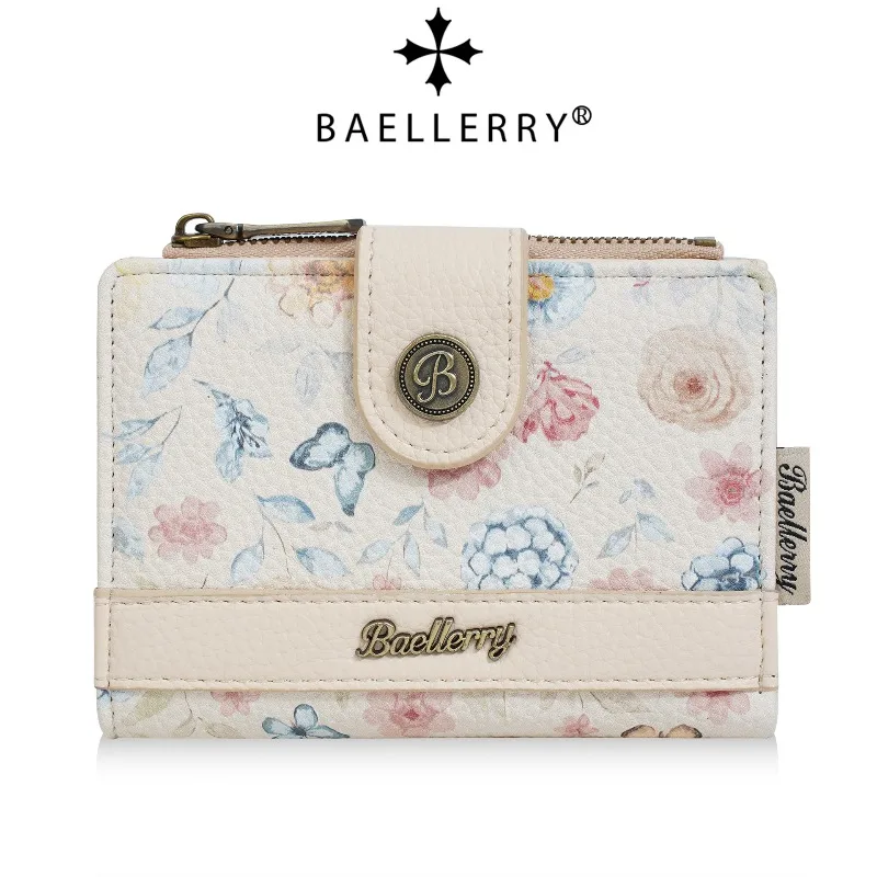 Женский короткий кошелек Baellerry с застежкой-молнией, вместительный, универсальный, модный, простой, для кредитных карт
Женский короткий кошелек Baellerry с застежкой-молнией, вместительный, универсальный, модный, простой, для кредитных карт