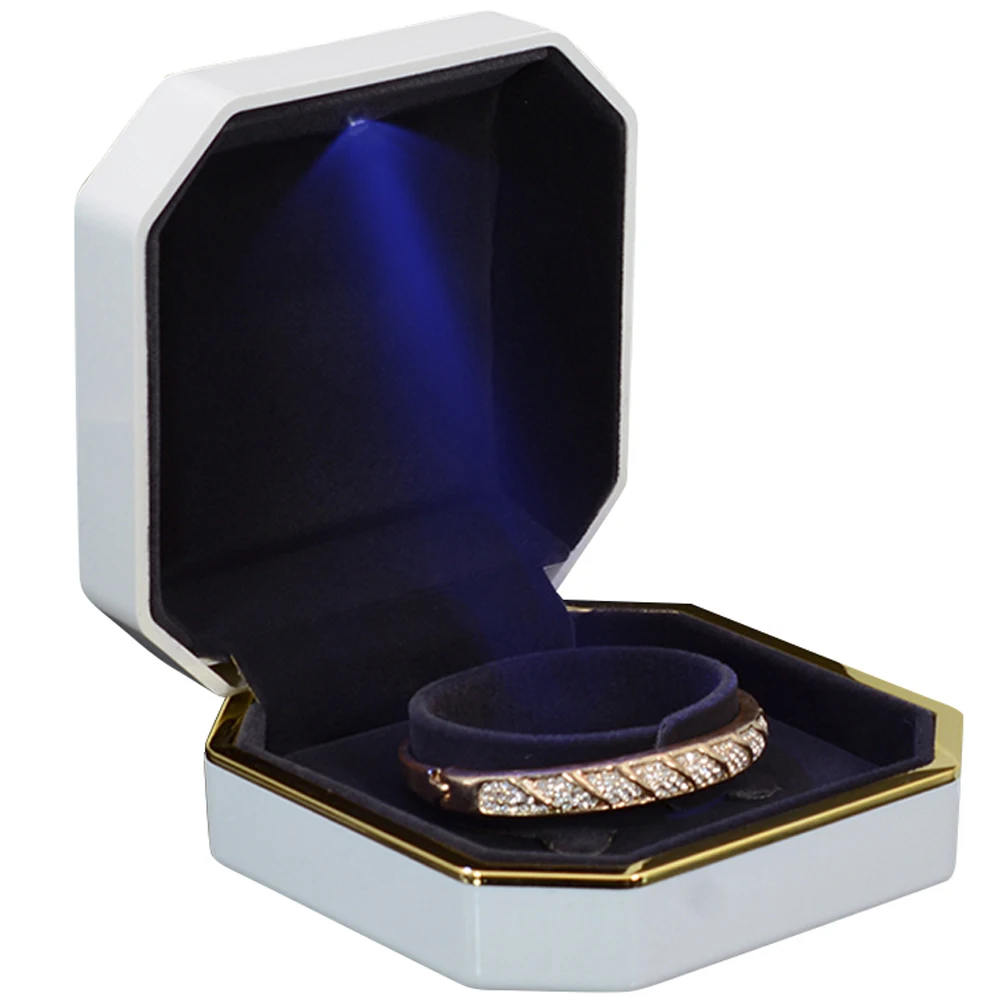1pc Bracelet Box Jewelry Organizer Storage Case Display Durable Material Protective Lint Liner Ideal Gift Wedding Christmas
1pc Bracelet Box Jewelry Organizer Storage Case Display Durable Material Protective Lint Liner Ideal Gift Wedding Christmas