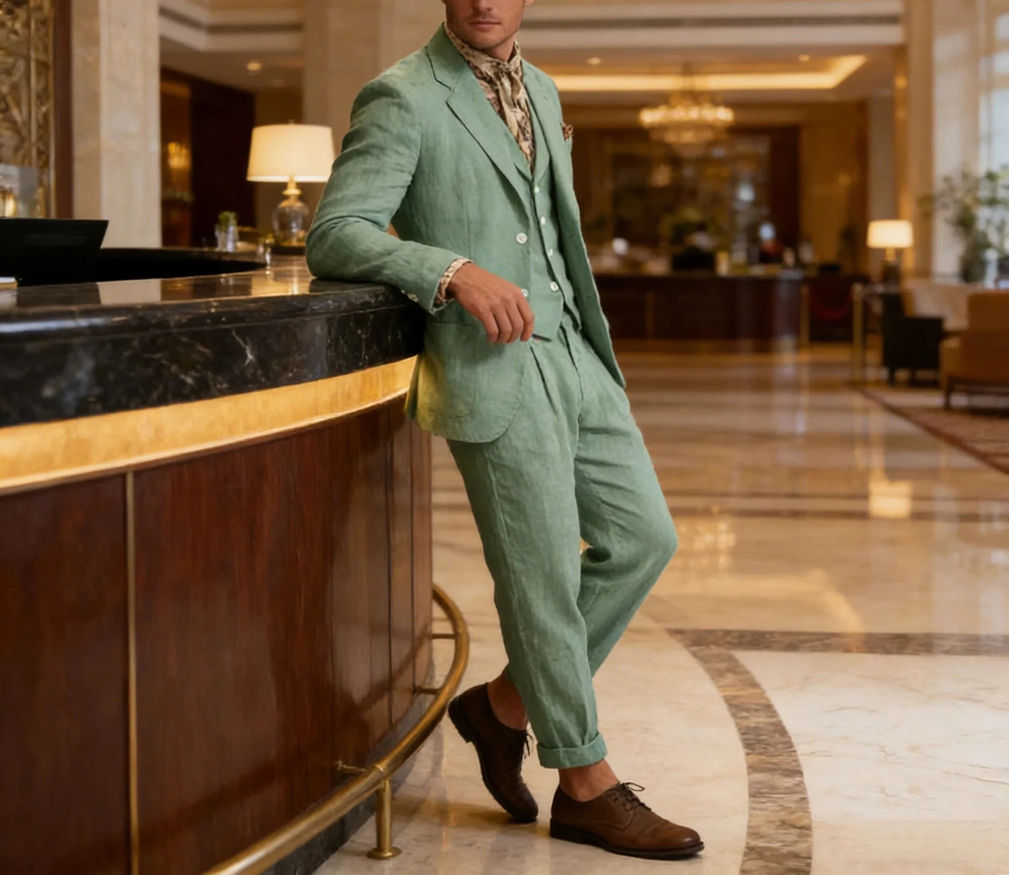 Linen Men's Suit Luxury Breathable Lightweight Casual Notch Lapel 3 Pieces Wrinkle Resistant Jacket Vest Pants For Beach Wedding
Linen Men's Suit Luxury Breathable Lightweight Casual Notch Lapel 3 Pieces Wrinkle Resistant Jacket Vest Pants For Beach Wedding