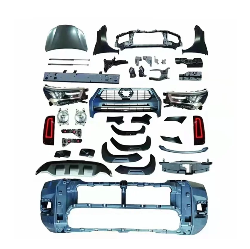 Clrak AutomobilCar Accessories Body Kit Conversion for Hilux Vigo 2005-2014 Upgrade to 2021 ROCCO Model
Clrak AutomobilCar Accessories Body Kit Conversion for Hilux Vigo 2005-2014 Upgrade to 2021 ROCCO Model