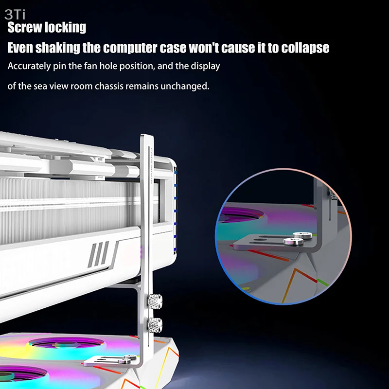 Lasting Wear-Resistant GPU Bracket; Compact Aluminum Graphics Card Support Structure for GPU Fan Location
Lasting Wear-Resistant GPU Bracket; Compact Aluminum Graphics Card Support Structure for GPU Fan Location