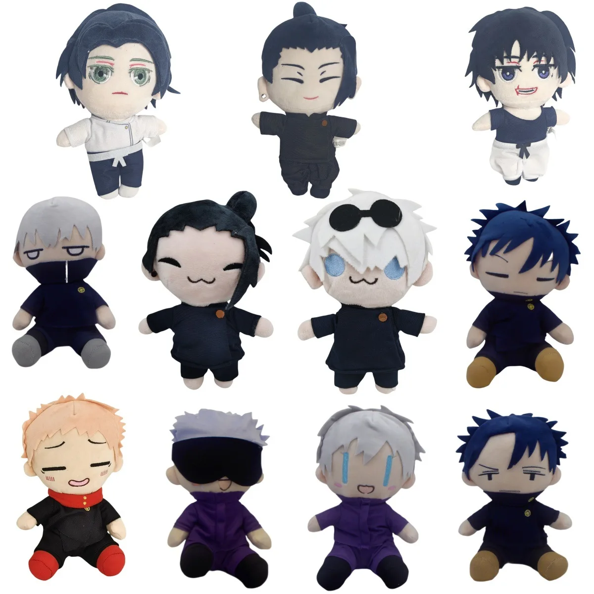 Jujutsu Kaisen Plush Toy Satoru Gojo Fushiguro Megumi Itadori Yuji Inumaki Toge Anime Stuffed Doll Kawaii Figure Children'S Gift
Jujutsu Kaisen Plush Toy Satoru Gojo Fushiguro Megumi Itadori Yuji Inumaki Toge Anime Stuffed Doll Kawaii Figure Children'S Gift