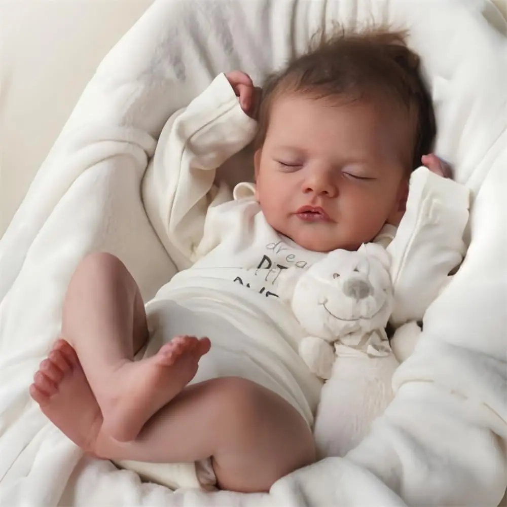 Reborn Realistic Baby Girl Dolls 18 inch Perfectly Cute Soft vinyl Newborn Dolls Open Mouth Real Life Sweet Toddler Doll Soft Cloth Body Reborn Child Doll Toys
Reborn Realistic Baby Girl Dolls 18 inch Perfectly Cute Soft vinyl Newborn Dolls Open Mouth Real Life Sweet Toddler Doll Soft Cloth Body Reborn Child Doll Toys