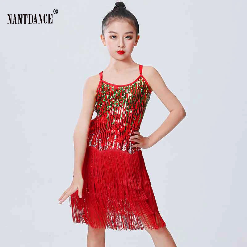 Kid Children Professional latin Dance Dress for Girls Ballroom Dancing Dresses for kids Red sequin Fringe Salsa Tassel Latin
Kid Children Professional latin Dance Dress for Girls Ballroom Dancing Dresses for kids Red sequin Fringe Salsa Tassel Latin