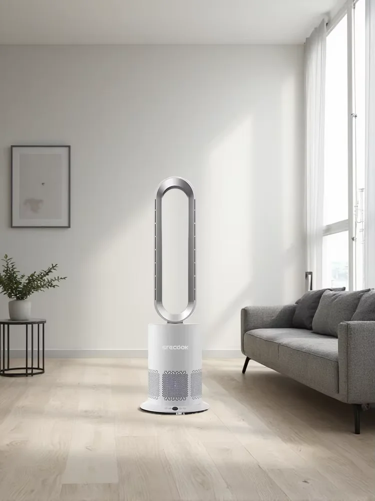 Guku 2-in-1 Bladeless Tower Fan 220V Cooling Heating Air Purifier Silent Home Office Fan LYH
Guku 2-in-1 Bladeless Tower Fan 220V Cooling Heating Air Purifier Silent Home Office Fan LYH