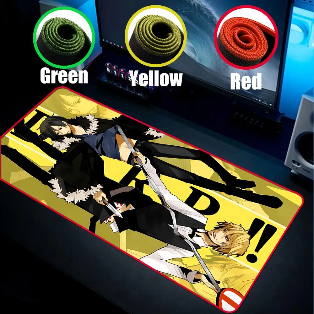 Коврик для мыши Super D-Durarara 90x40 см, красный, красочный, с замком, из чистого натурального каучука, настольный противоскользящий большой коврик для мыши
Коврик для мыши Super D-Durarara 90x40 см, красный, красочный, с замком, из чистого натурального каучука, настольный противоскользящий большой коврик для мыши