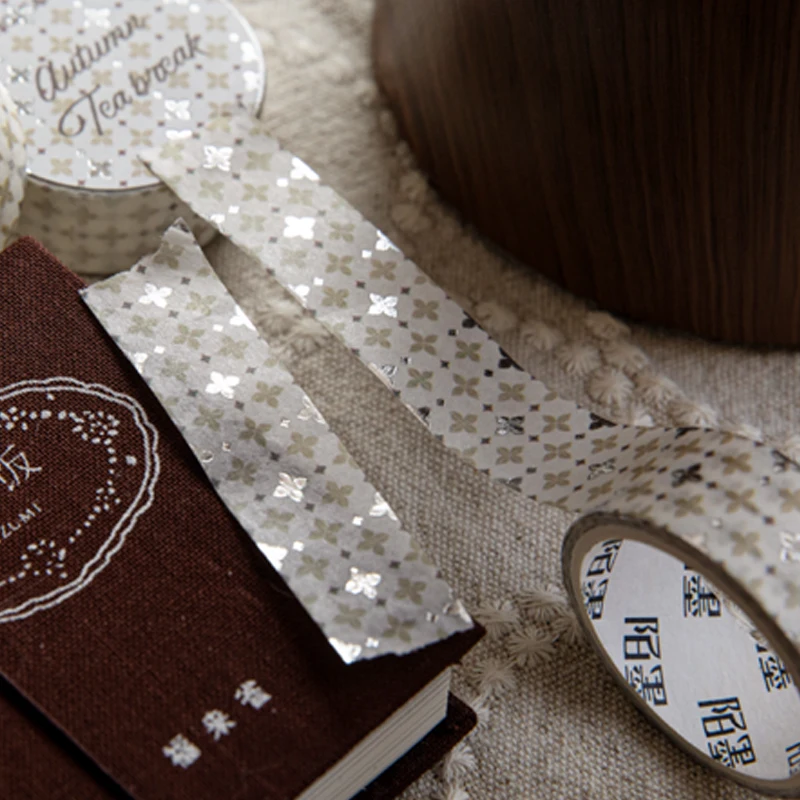 Mr. Paper Color Tiles Washi Tape 3-Roll, Silver Foil on Washi Craft, Geometric Collage Journal Decor, Creative Theme Stationary
Mr. Paper Color Tiles Washi Tape 3-Roll, Silver Foil on Washi Craft, Geometric Collage Journal Decor, Creative Theme Stationary