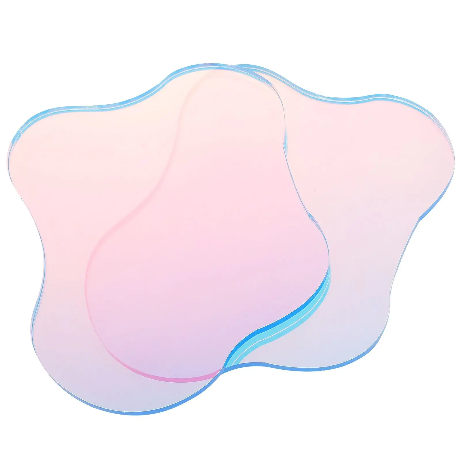 2Pcs Irregular Acrylic Coasters Decorative Plates Cup Coaster Storage Dish Heat Insulation Table Protection Gift Idea
2Pcs Irregular Acrylic Coasters Decorative Plates Cup Coaster Storage Dish Heat Insulation Table Protection Gift Idea
