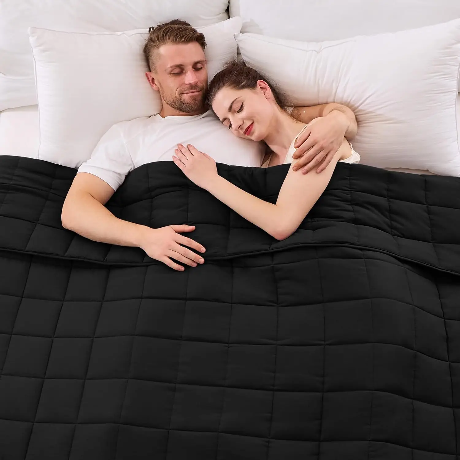 20 lbs King Size Weighted Blanket 80"x87" Cooling Heavy Blanket for Adults
20 lbs King Size Weighted Blanket 80"x87" Cooling Heavy Blanket for Adults