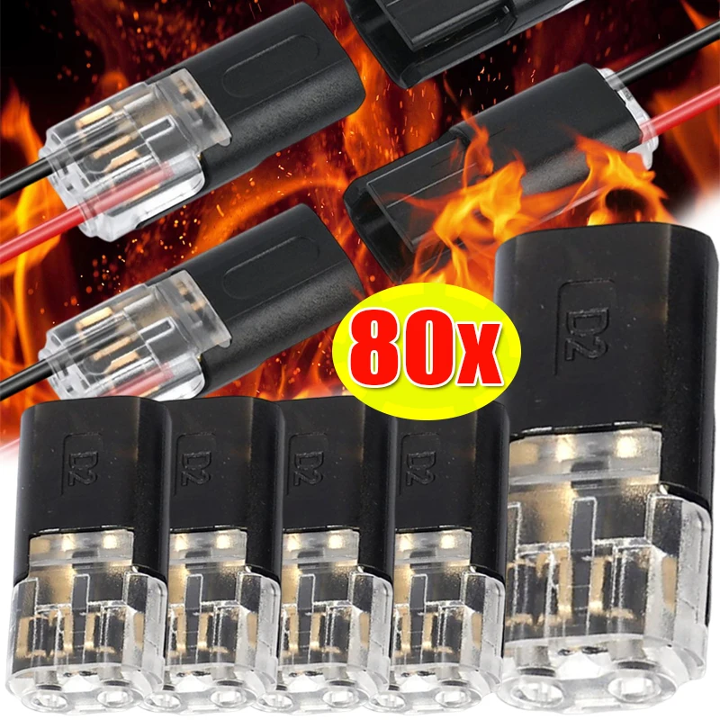 Waterproof Automotive Electrical Connector Strip Terminal Car Wire Cable Connection Sealed Dustproof Wire Auto Wiring 30-80PCS
Waterproof Automotive Electrical Connector Strip Terminal Car Wire Cable Connection Sealed Dustproof Wire Auto Wiring 30-80PCS