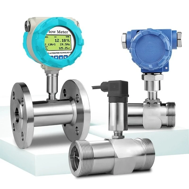 Flow Meter Water Flow Measurement Food Grade Custom Turbine Flow
