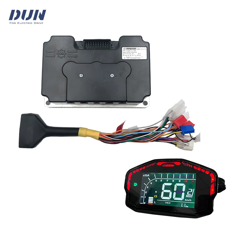 Новый контроллер Fardriver ND72680 Hall BLDC 350A 5000W-6000W, программируемый с дисплеем DKD ONE-LIN для двигателя 5KW-6KW 
Новый контроллер Fardriver ND72680 Hall BLDC 350A 5000W-6000W, программируемый с дисплеем DKD ONE-LIN для двигателя 5KW-6KW