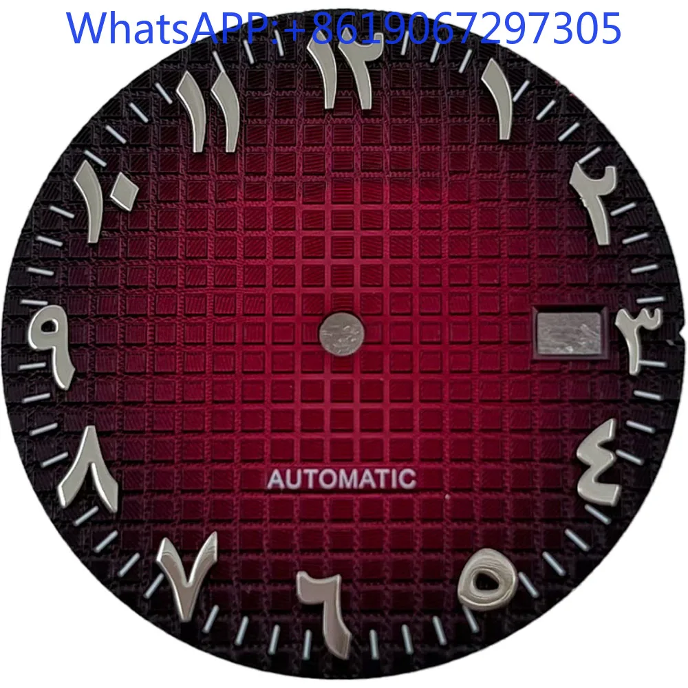 Arabic Colorful Waffle Sports Diving Watch Dial Suitable for NH35/36 Automatic Movement nh35 case Mod Parts Watch For Man
Arabic Colorful Waffle Sports Diving Watch Dial Suitable for NH35/36 Automatic Movement nh35 case Mod Parts Watch For Man