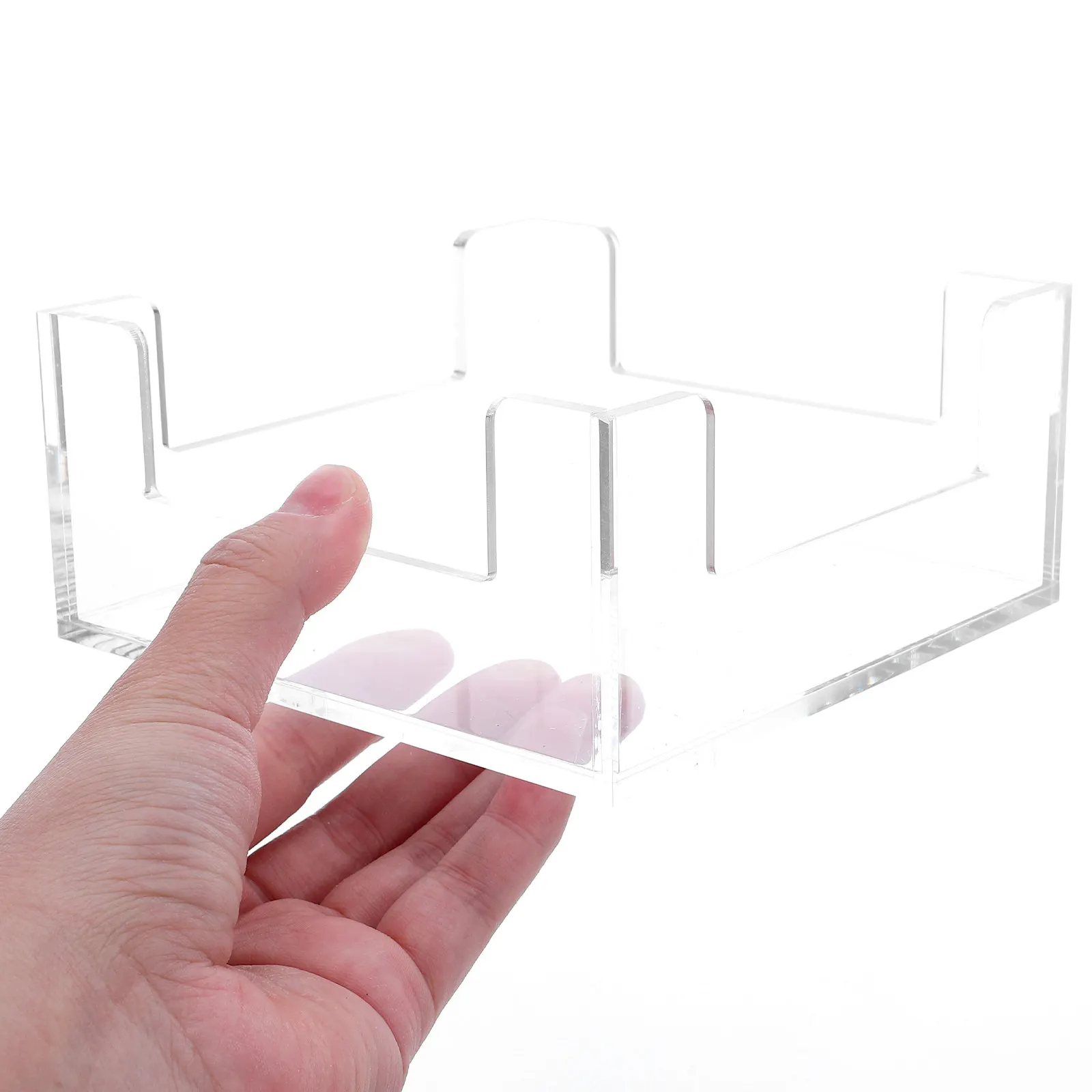 Acrylic Transparent Napkin Holder Sleek Square Tissue Box for Dining Table Restaurant Bar Home Decor Countertop Paper Organizer
Acrylic Transparent Napkin Holder Sleek Square Tissue Box for Dining Table Restaurant Bar Home Decor Countertop Paper Organizer