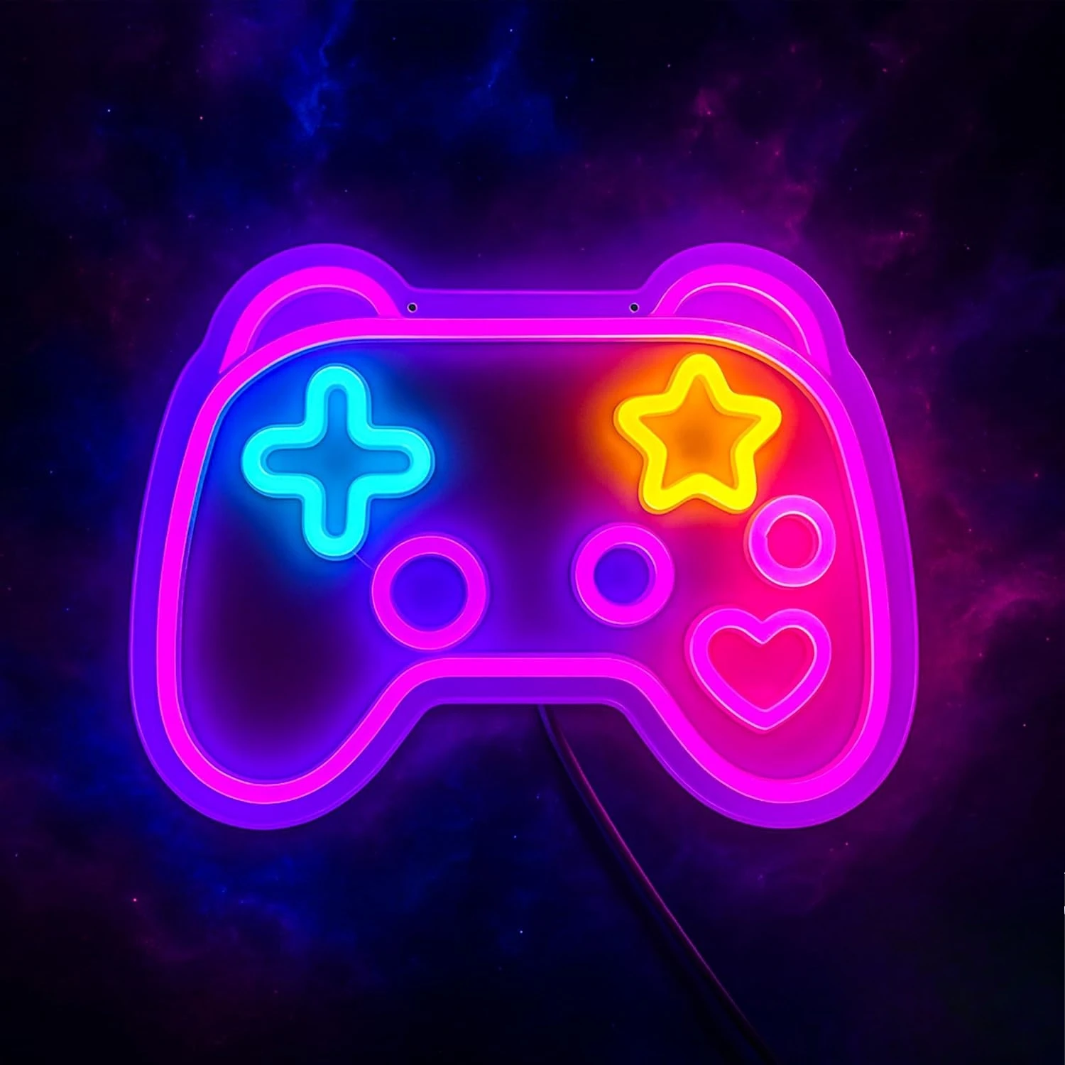 Gamer Neon Sign USB Powered Neon Light for Game Room Decor Dimmable for Teen Girls Bedroom Room Gamers Dorm Party Decor Gifts
Gamer Neon Sign USB Powered Neon Light for Game Room Decor Dimmable for Teen Girls Bedroom Room Gamers Dorm Party Decor Gifts