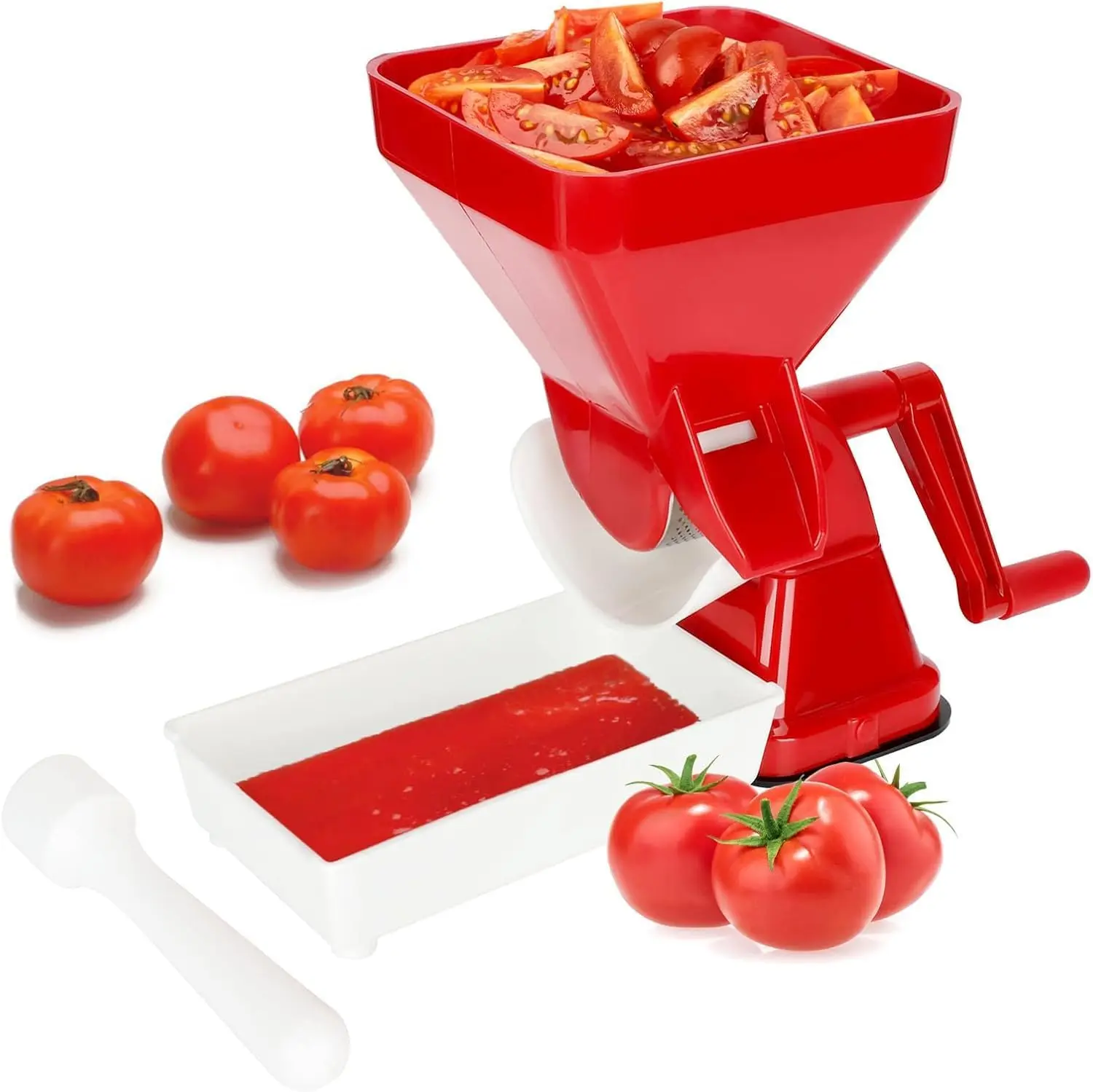 Ручная соковыжималка для томатов 20 см, сито из нержавеющей стали для домашних макаронных соусов, кухонный инструмент
Ручная соковыжималка для томатов 20 см, сито из нержавеющей стали для домашних макаронных соусов, кухонный инструмент