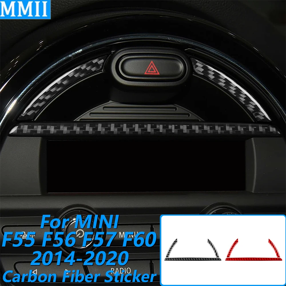 For MINI F55 F56 F57 F60 2014-2020 Carbon Fiber Central Control Warning Light Panel Decorative Strips Car Accessories Sticker
For MINI F55 F56 F57 F60 2014-2020 Carbon Fiber Central Control Warning Light Panel Decorative Strips Car Accessories Sticker