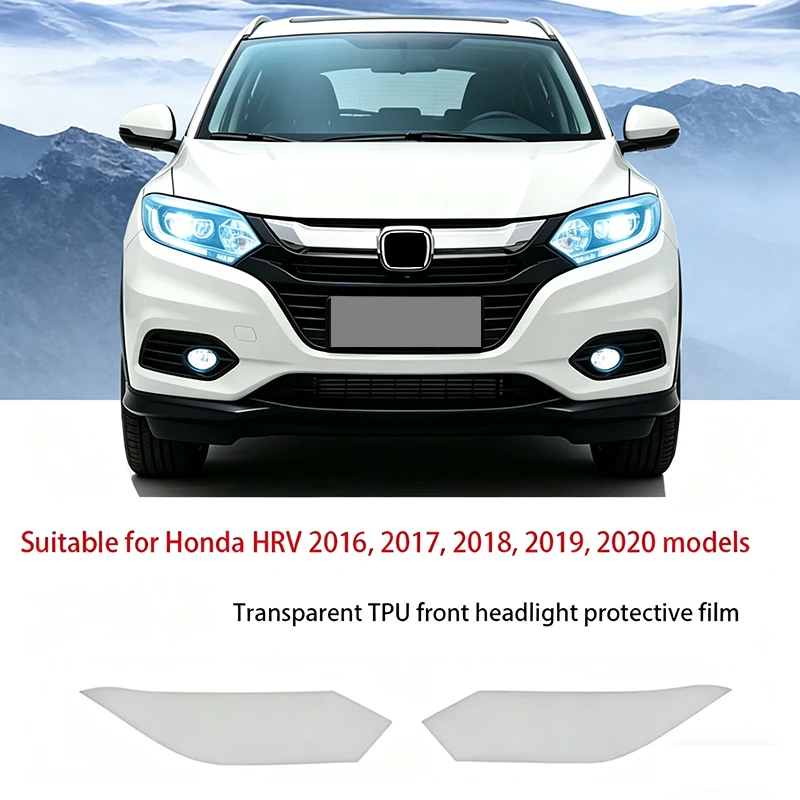 Suitable for Honda HRV 2016, 2018, 2019, 2020 TPU transparent black headlight film anti-scratch protection film repair accessori
Suitable for Honda HRV 2016, 2018, 2019, 2020 TPU transparent black headlight film anti-scratch protection film repair accessori
