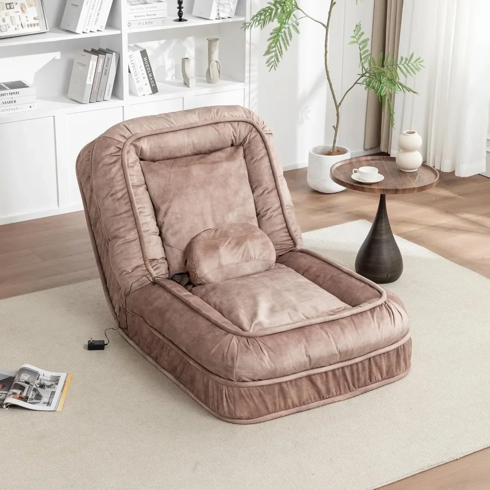 Lazy Sofa Couch, 5 Adjustable Position, Floor Sofa Fits with 2 Pillows, Folding Tatami Lazy Sofa Bed, Suit to Put in Bedroom,
Lazy Sofa Couch, 5 Adjustable Position, Floor Sofa Fits with 2 Pillows, Folding Tatami Lazy Sofa Bed, Suit to Put in Bedroom,