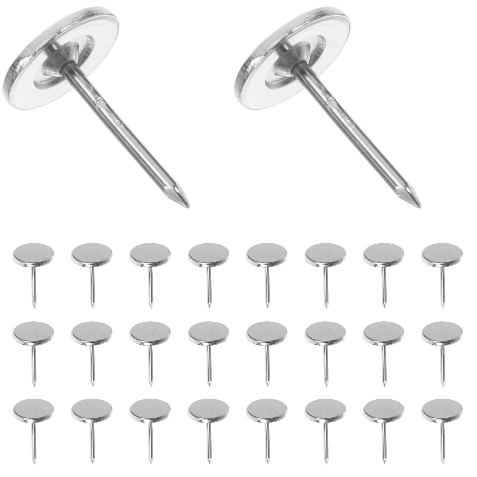 50 Pcs Furniture Nails Short Hair Flat Tacks for Wood Push Pins Iron Hardware Decoration
50 Pcs Furniture Nails Short Hair Flat Tacks for Wood Push Pins Iron Hardware Decoration