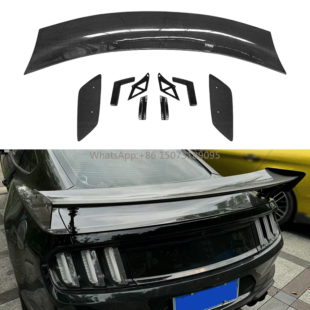 Carbon Fiber GT500 Style Rear Trunk Spoiler Wing for Ford Mustang 2015+
Carbon Fiber GT500 Style Rear Trunk Spoiler Wing for Ford Mustang 2015+