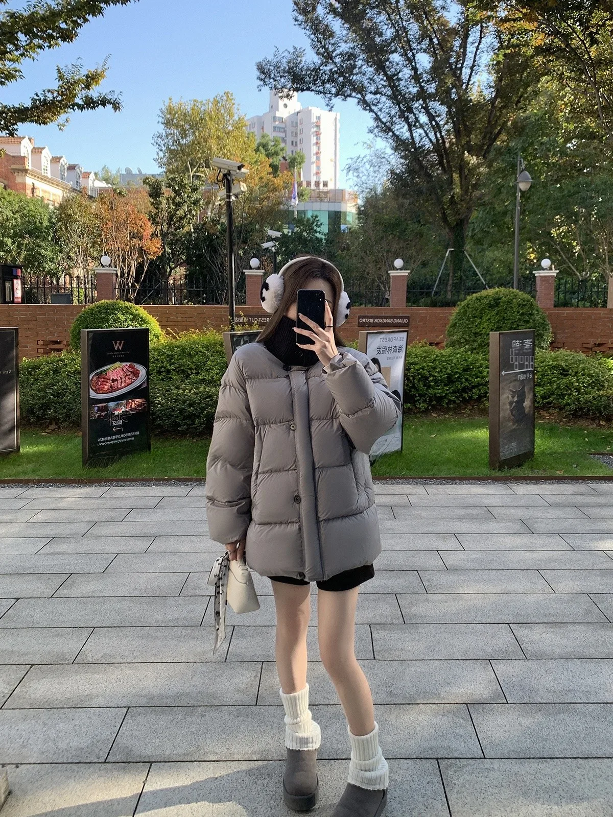 Paris Snow Night Lin2 Women's Puffer Jaet Thiened Du down Oversize Bread Sle Coat Warm Outerwear Winter Faion
Paris Snow Night Lin2 Women's Puffer Jaet Thiened Du down Oversize Bread Sle Coat Warm Outerwear Winter Faion