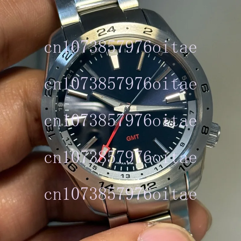 Quartz Dual Time Zone Sports Night Light Outdoor Leisure SBGN029G Men's Watch Pointer GMT Waterproof
Quartz Dual Time Zone Sports Night Light Outdoor Leisure SBGN029G Men's Watch Pointer GMT Waterproof