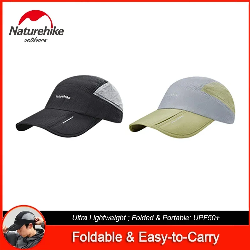 Naturehike 43g Ultralight Folding Cap Outdoor Hiking Fishing Baseball Cap Anti-UV Sun Protection Sports Hat Low Profile Caps
Naturehike 43g Ultralight Folding Cap Outdoor Hiking Fishing Baseball Cap Anti-UV Sun Protection Sports Hat Low Profile Caps