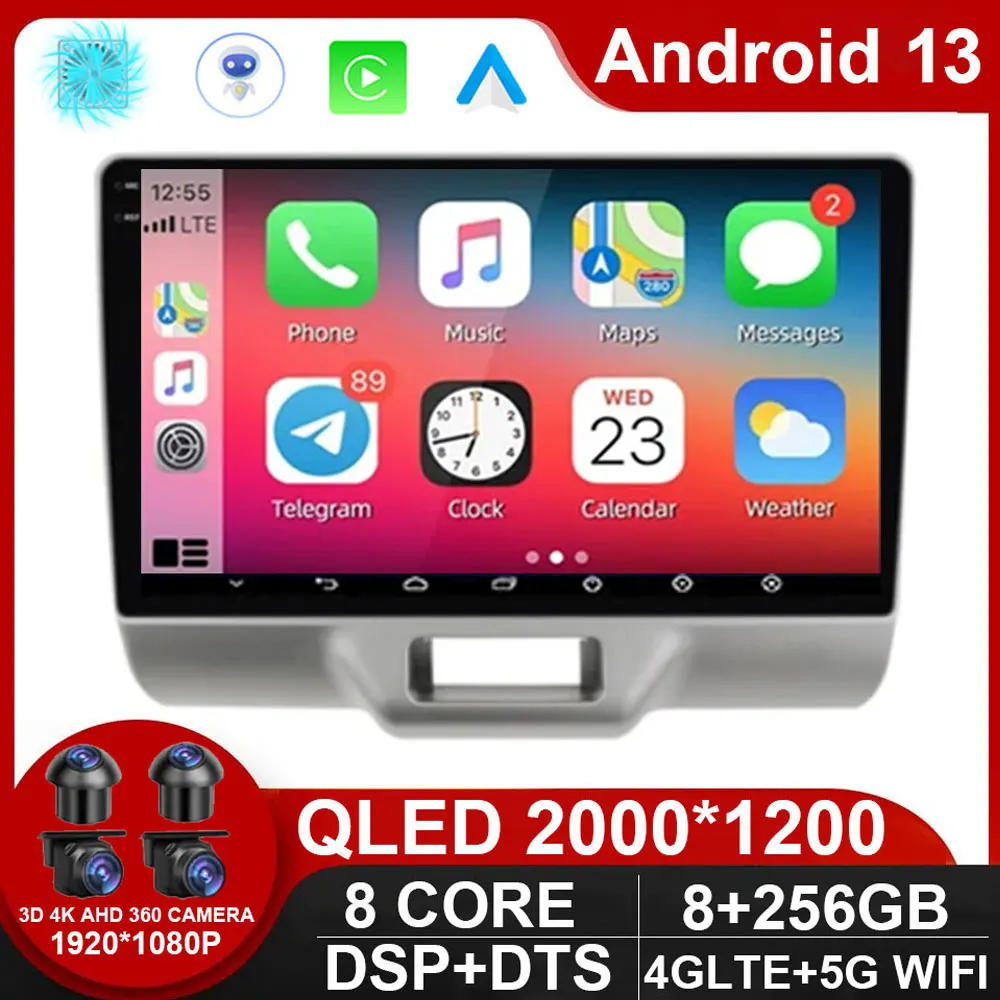 Android 13 Carplay Auto For SUZUKI Every Wagon 2015 Car Multimedia Video Player GPS Radio Stereo 4G WIFI Navigation NO DVD
Android 13 Carplay Auto For SUZUKI Every Wagon 2015 Car Multimedia Video Player GPS Radio Stereo 4G WIFI Navigation NO DVD
