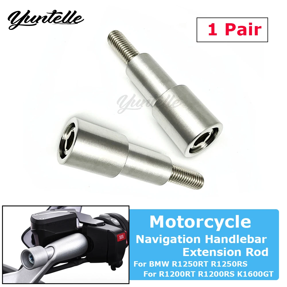 For BMW K1600GT K1600GTL K1600B R1200RT R1250RT 2014-2023 2022 GPS Navigation Handlebar Extension Rod Motorcycle Accessories
For BMW K1600GT K1600GTL K1600B R1200RT R1250RT 2014-2023 2022 GPS Navigation Handlebar Extension Rod Motorcycle Accessories