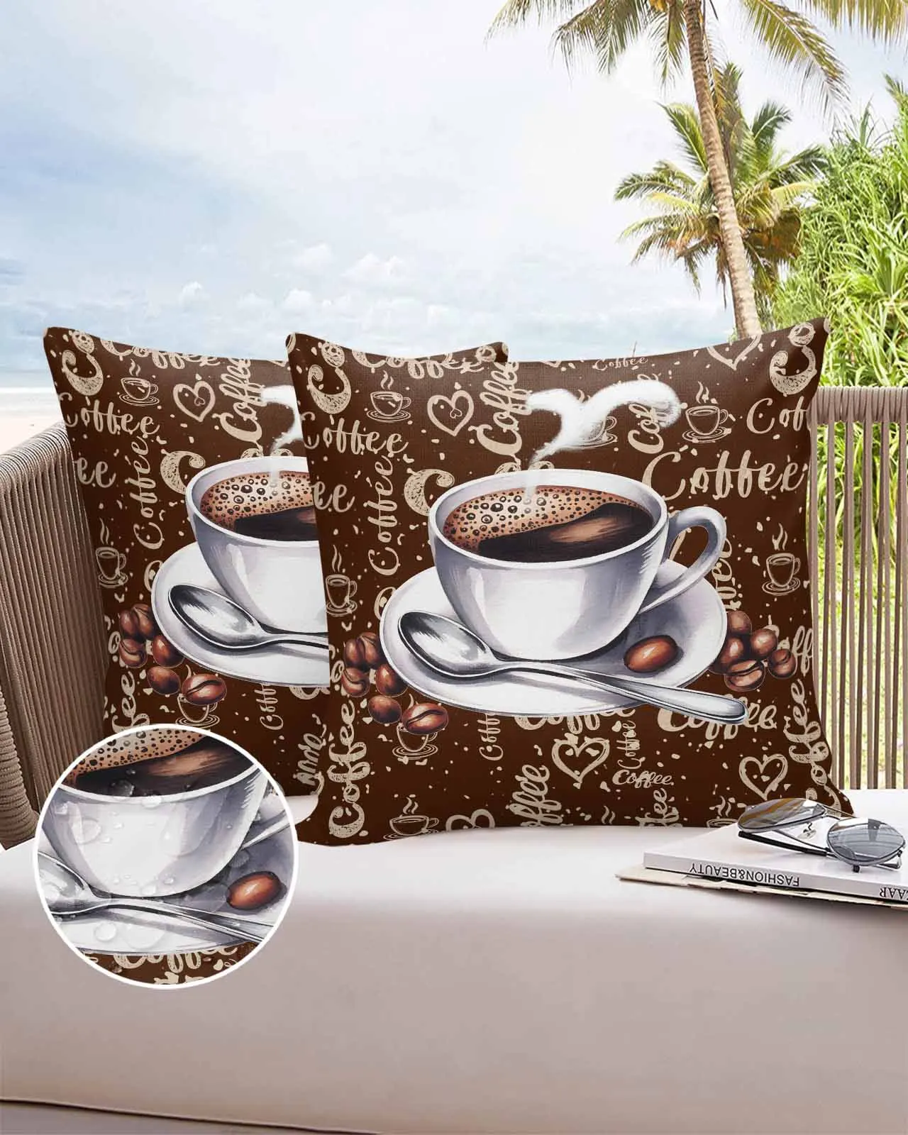 2/4 шт. водонепроницаемая наволочка в стиле ретро, кофейная чашка, тема в зернах, уличная наволочка, чехлы для садовой патио, домашний декор
2/4 шт. водонепроницаемая наволочка в стиле ретро, кофейная чашка, тема в зернах, уличная наволочка, чехлы для садовой патио, домашний декор