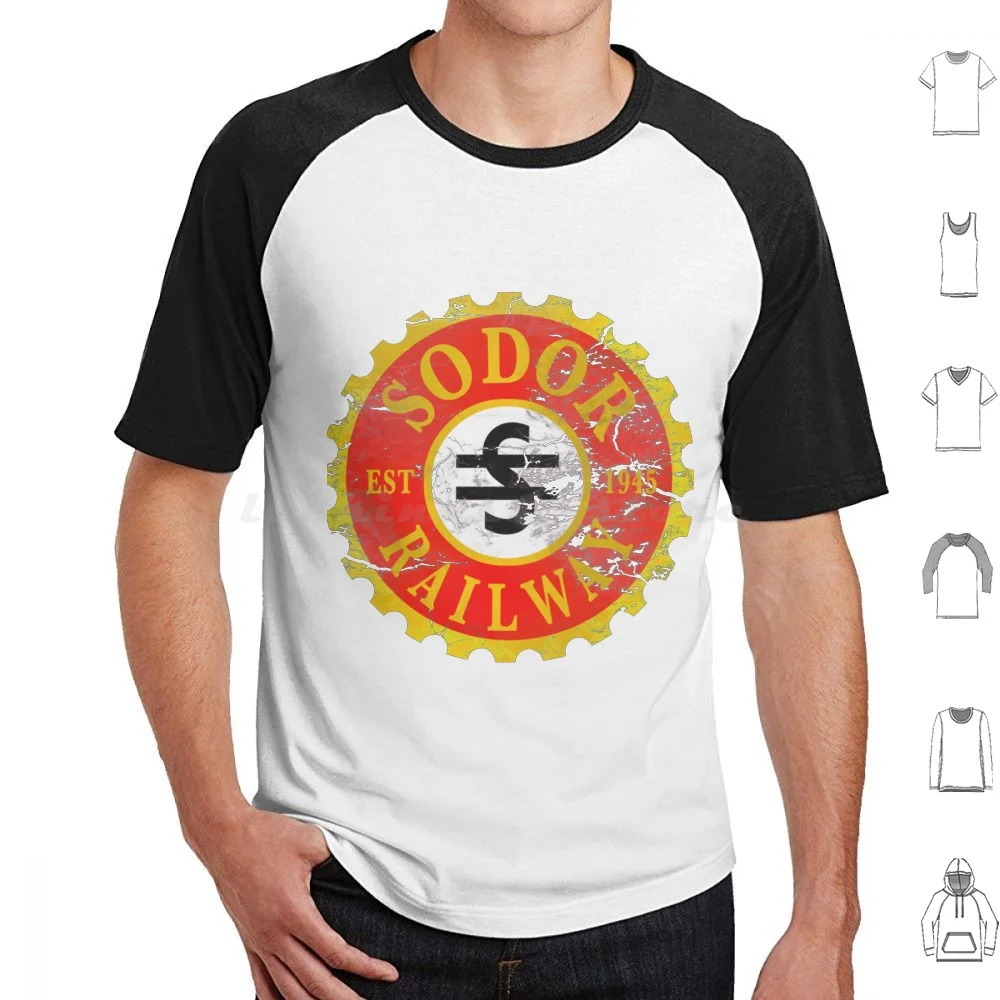 Sodor Railway T Shirt Big Size 100% Cotton Sodor Thomas Train Railway Gordon Percy James Railway Series Railroad Engine Trains
Sodor Railway T Shirt Big Size 100% Cotton Sodor Thomas Train Railway Gordon Percy James Railway Series Railroad Engine Trains