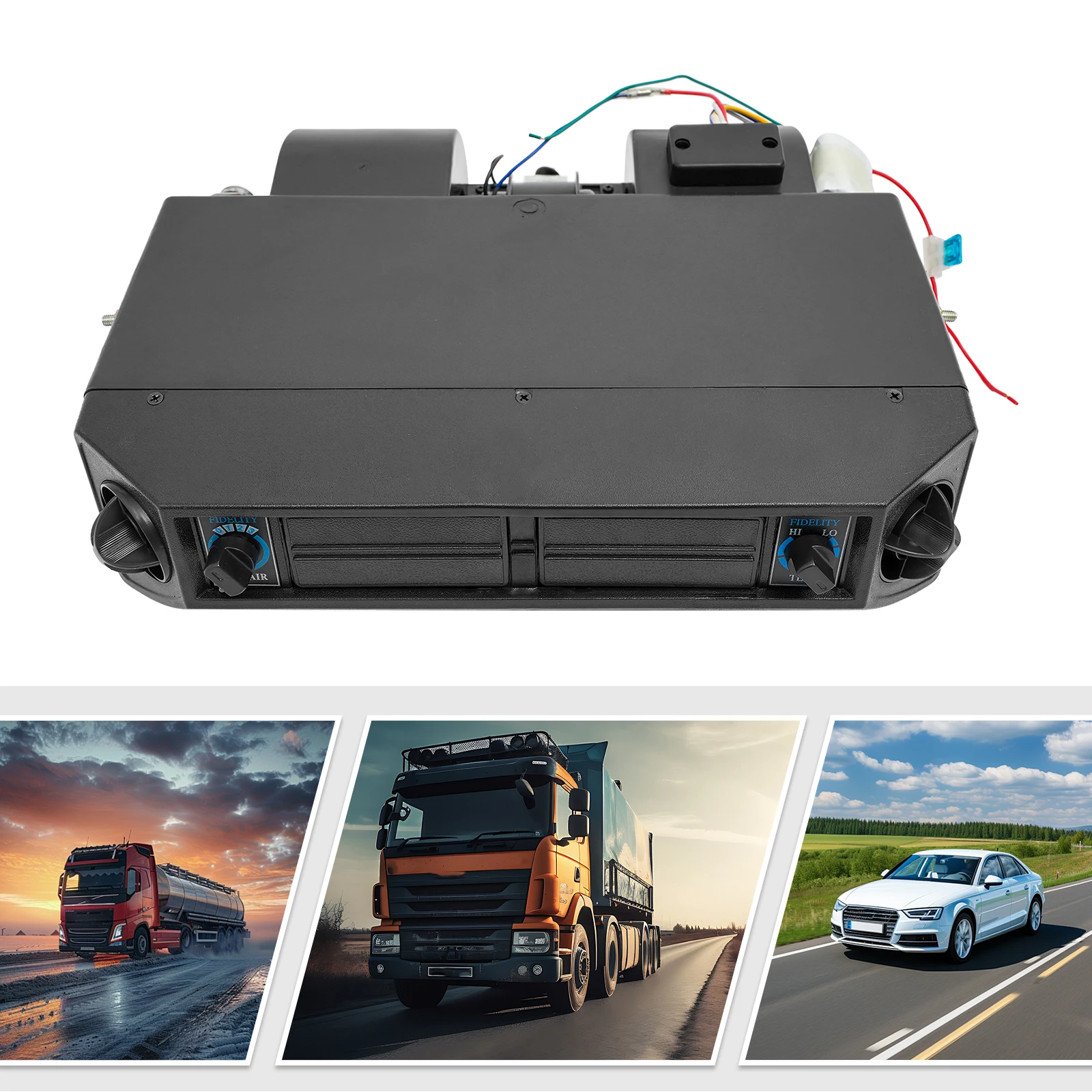 12V Universal Car Under Dash A/C Evaporator Kit Heat And Cool 3 Speed Air Flow
12V Universal Car Under Dash A/C Evaporator Kit Heat And Cool 3 Speed Air Flow