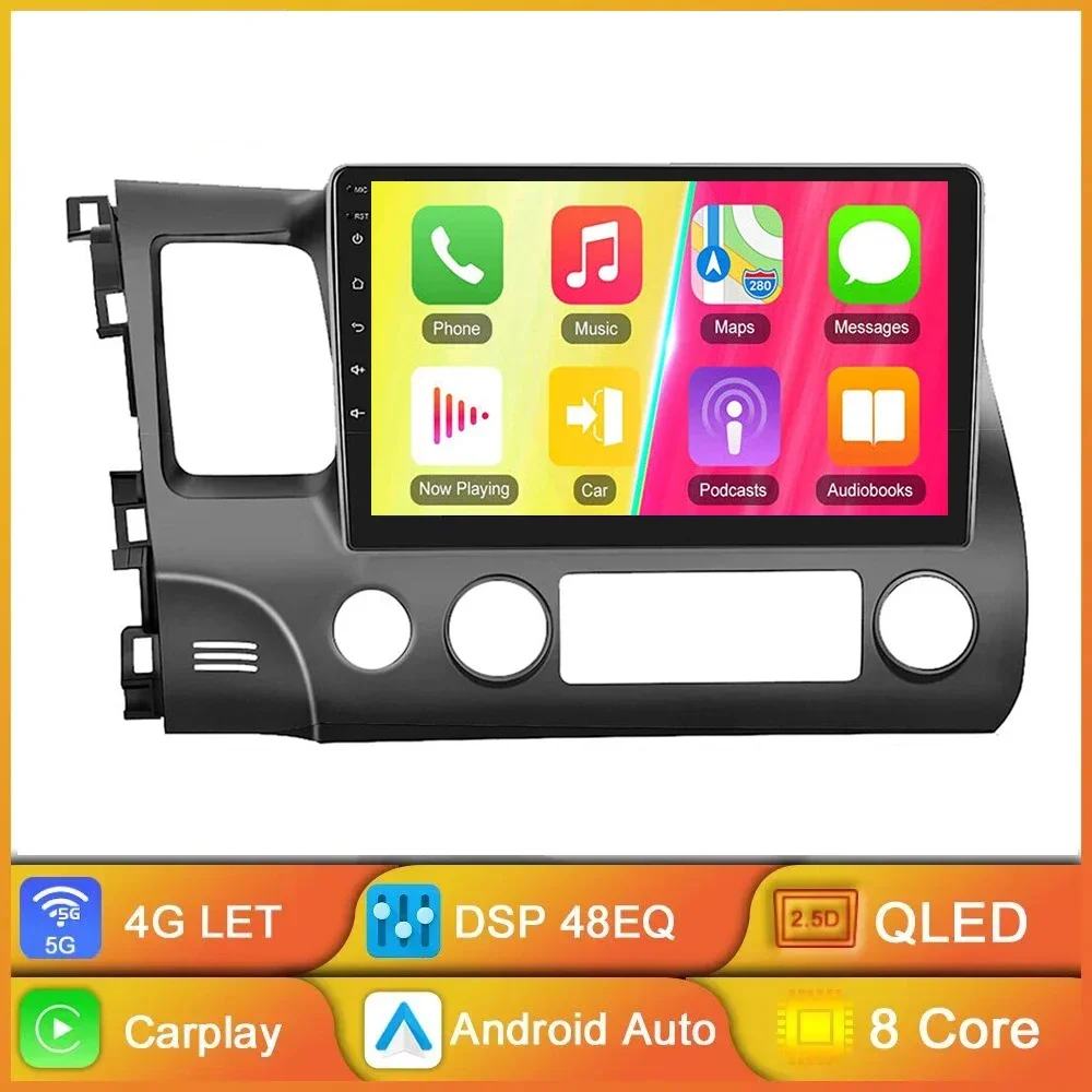 Автомагнитола 4G + WIFI Android 14,0 для Honda Civic 8 2005 - 2012 мультимедийный видеоплеер навигация GPS 2 Din WiFi Аудио DVD
Автомагнитола 4G + WIFI Android 14,0 для Honda Civic 8 2005 - 2012 мультимедийный видеоплеер навигация GPS 2 Din WiFi Аудио DVD