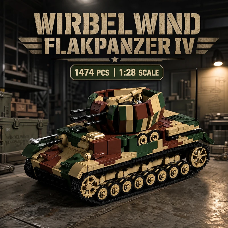 1:28 Heavy Tank Building Toys Armored Vehicle MOC Blocks Sets With Soldier Figures Creative Toys Brick Holiday Gifts 1600+pcs
1:28 Heavy Tank Building Toys Armored Vehicle MOC Blocks Sets With Soldier Figures Creative Toys Brick Holiday Gifts 1600+pcs