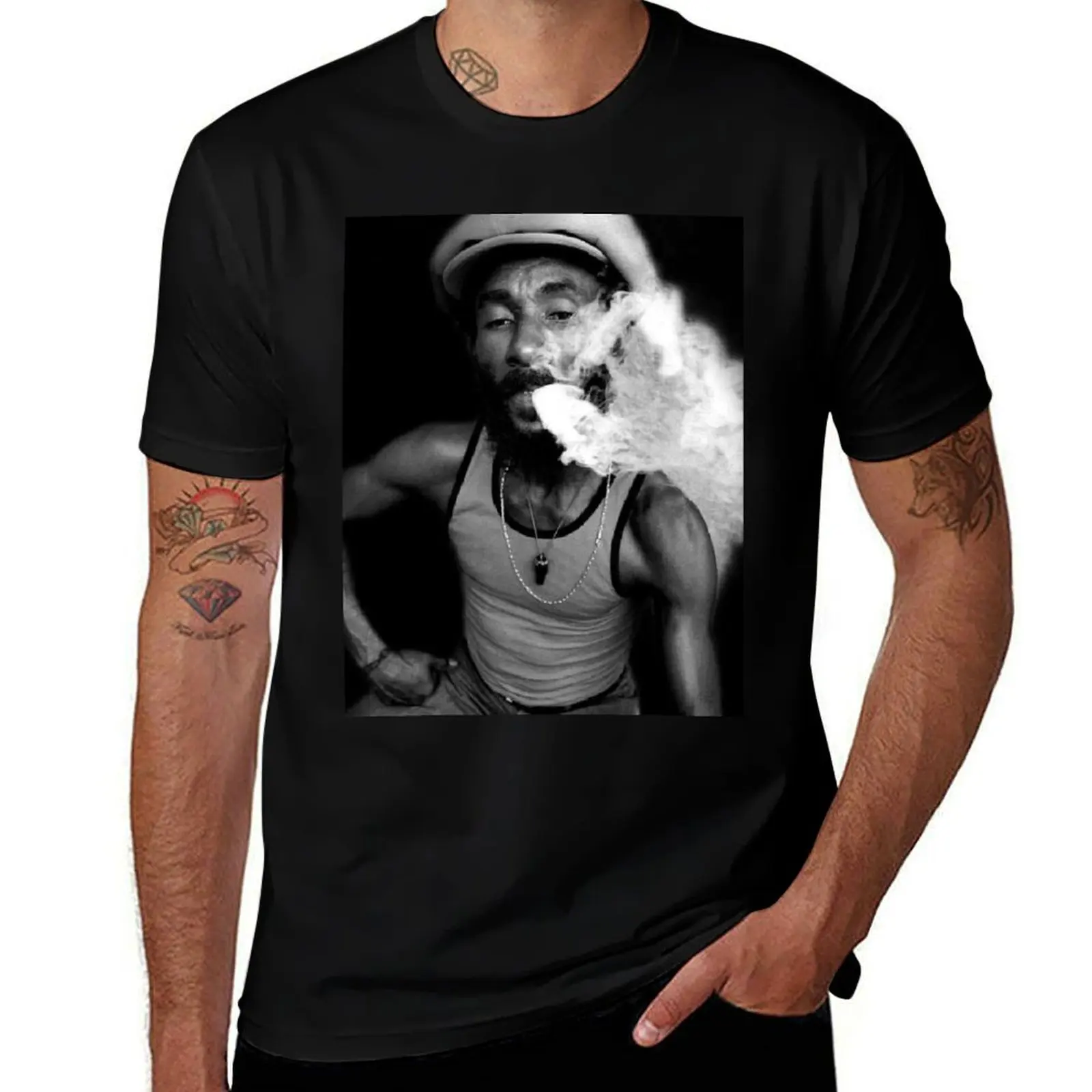 Lee Scratch Perry T-Shirt funny t shirts man black cotton t-shirt plain for man package T-Shirt
Lee Scratch Perry T-Shirt funny t shirts man black cotton t-shirt plain for man package T-Shirt