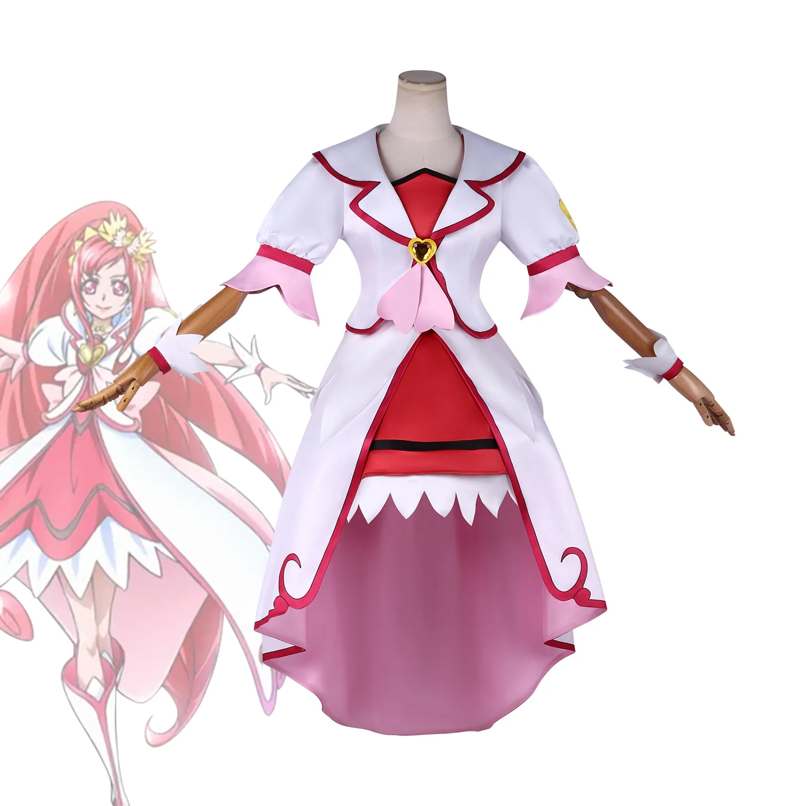 Star Detective Precure! Cure Ace Dress Cosplay Costume Anime Character Halloween Masquerade Performance Clothing for Women
Star Detective Precure! Cure Ace Dress Cosplay Costume Anime Character Halloween Masquerade Performance Clothing for Women