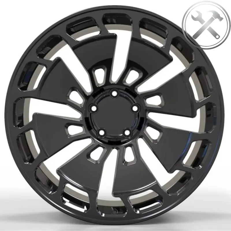5x120.7 R19 Forged Aluminium Alloy Wheel Rims 4 Pieces Black Finish Premium Auto Modification Parts
5x120.7 R19 Forged Aluminium Alloy Wheel Rims 4 Pieces Black Finish Premium Auto Modification Parts