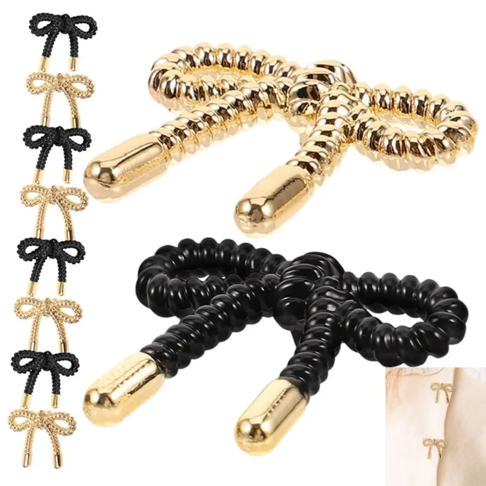 for Clothing Clothes Decors Bow Button Fashion Accessories DIY Solid Color Metal Button Sewing Art Black Color Cloak Clasp
for Clothing Clothes Decors Bow Button Fashion Accessories DIY Solid Color Metal Button Sewing Art Black Color Cloak Clasp