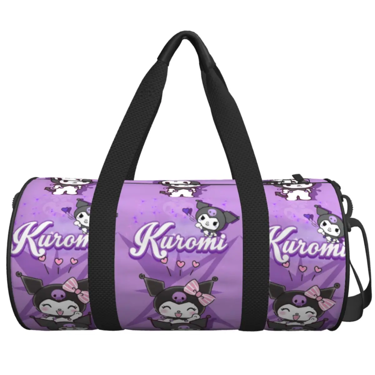 Kawaii Kuromi Japanese Cute Cartoon Travel Bag Large Capacity Sport Bags Oxford Couple Pattern Gym Bag Training Fitness Bag
Kawaii Kuromi Japanese Cute Cartoon Travel Bag Large Capacity Sport Bags Oxford Couple Pattern Gym Bag Training Fitness Bag