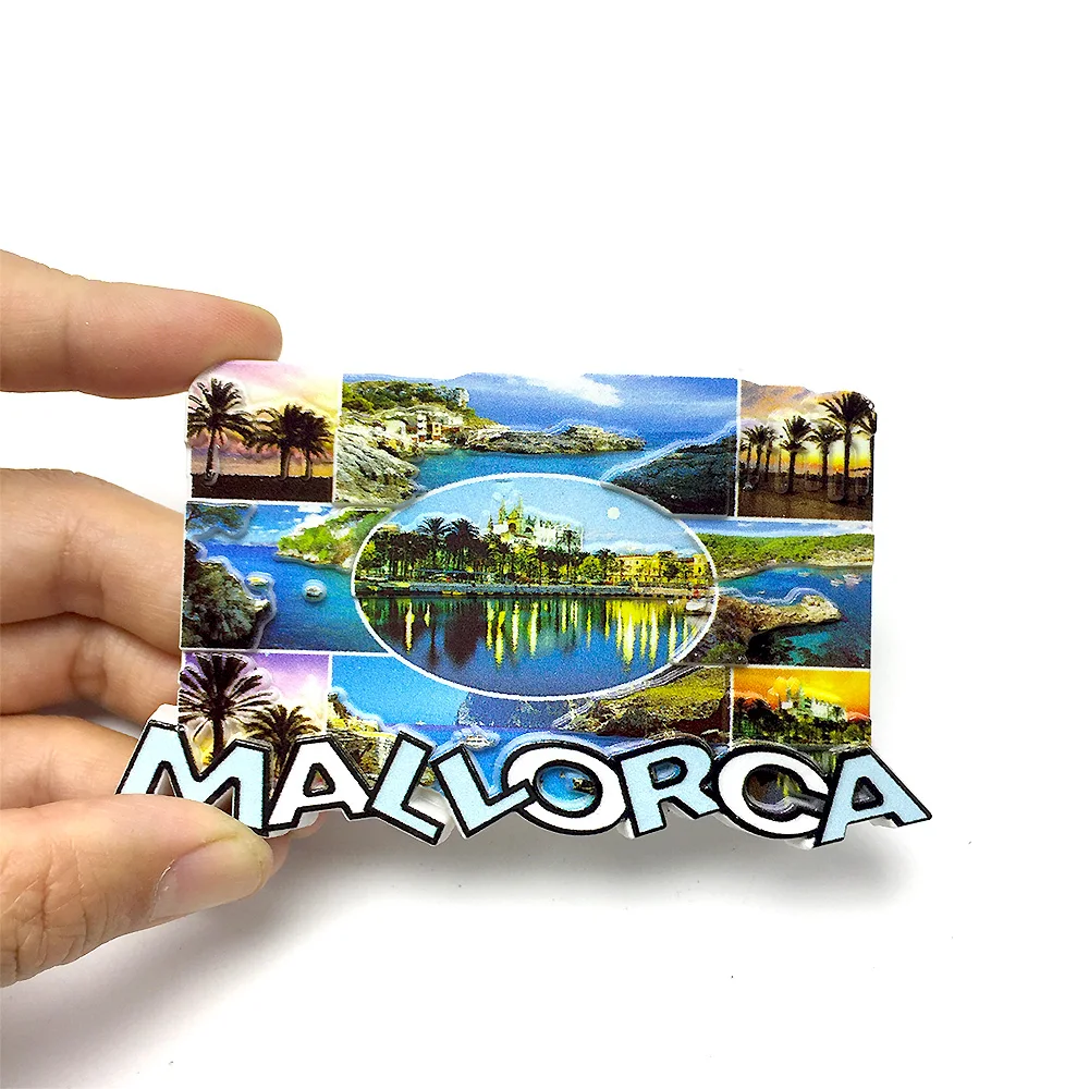 Mallorca Scenic Collage Resin Fridge Magnet - Decorate Your Fridge and Recall Great Memories
Mallorca Scenic Collage Resin Fridge Magnet - Decorate Your Fridge and Recall Great Memories