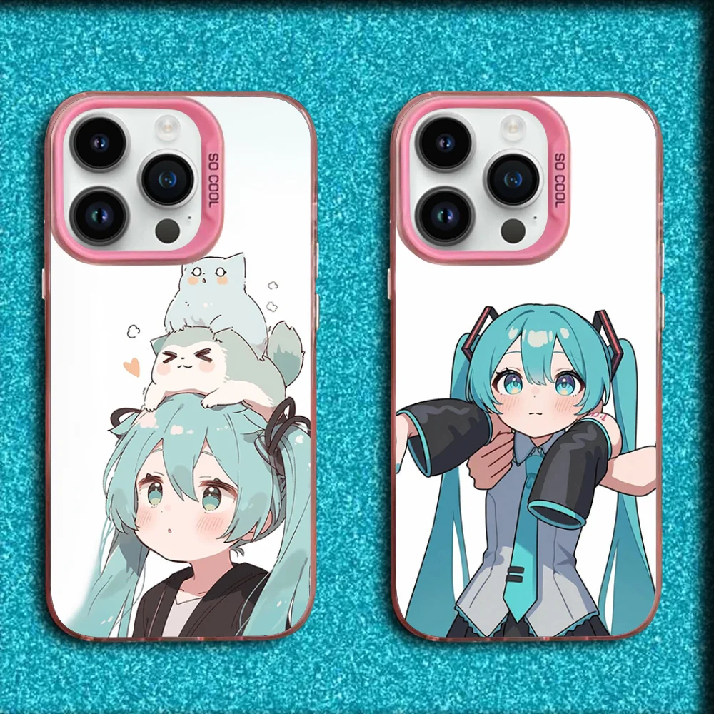 Cartoon Cute H-Hatsune M-Miku Phone Case For iPhone 16,15,14,13,12,11,Mini,Pro,SE,MAX Pink Matte Silicone Cover
Cartoon Cute H-Hatsune M-Miku Phone Case For iPhone 16,15,14,13,12,11,Mini,Pro,SE,MAX Pink Matte Silicone Cover