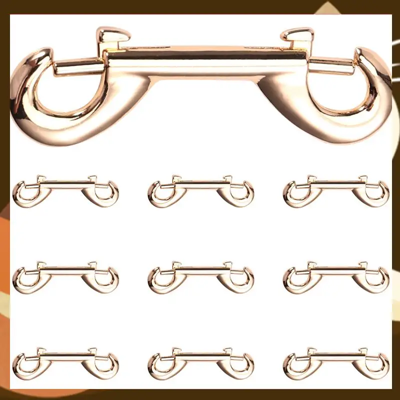 Hot 10Pcs 65Mm Scuba Diving Double End Bolt Snap Hook Clips Zinc Alloy Quick Draw Link Carabiner B-Shape Spring Hook
Hot 10Pcs 65Mm Scuba Diving Double End Bolt Snap Hook Clips Zinc Alloy Quick Draw Link Carabiner B-Shape Spring Hook