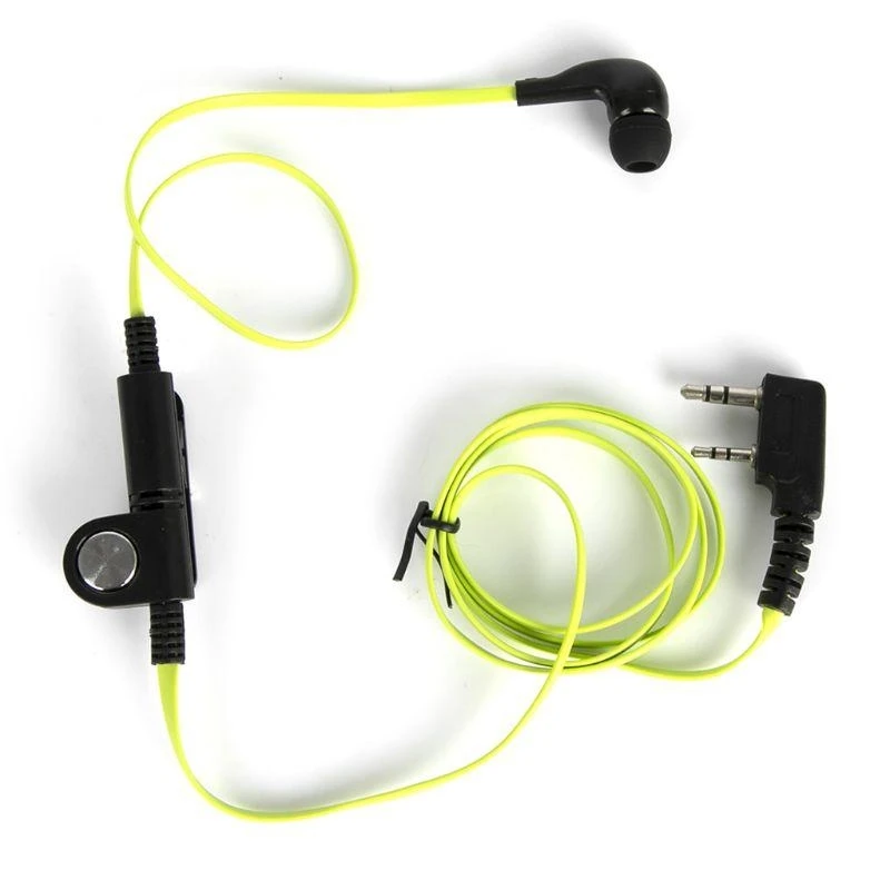 Two Way Radio Replacement Earbud Headphone Walkie Talkie Novelty Green Noddle Ear Bud for BF888s UV5R
Two Way Radio Replacement Earbud Headphone Walkie Talkie Novelty Green Noddle Ear Bud for BF888s UV5R