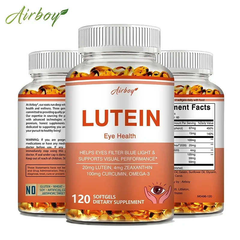 Lutein - Help with Vision Health, Eye Puffiness, Relieve Fatigue and Support Eye Health
Lutein - Help with Vision Health, Eye Puffiness, Relieve Fatigue and Support Eye Health