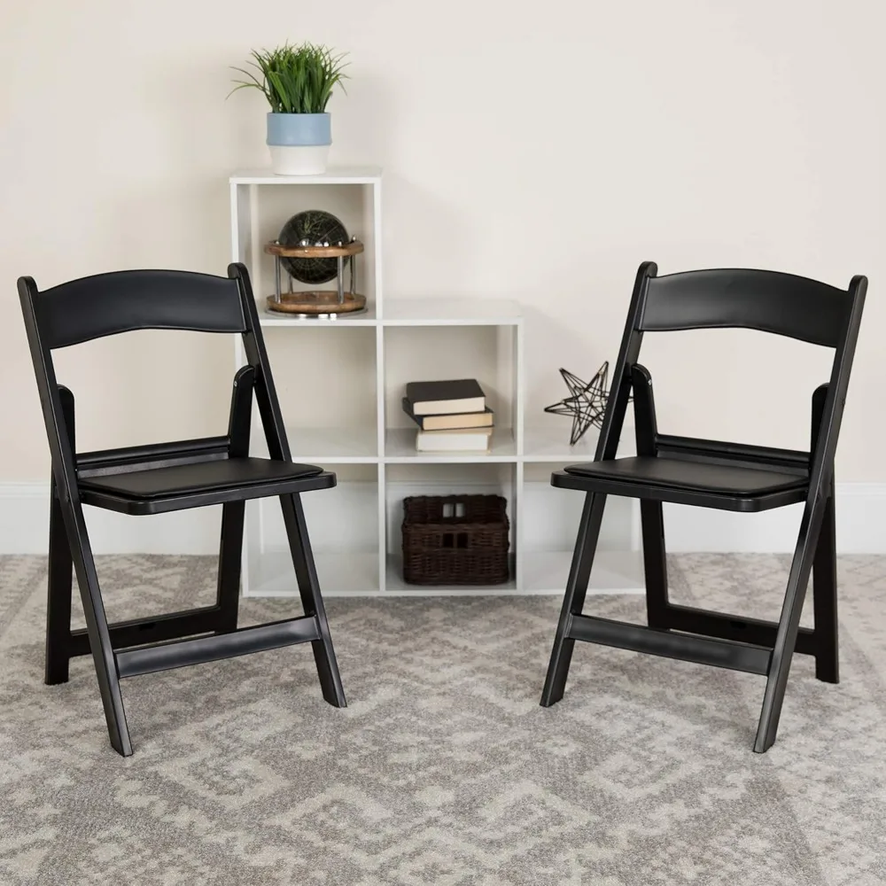 EMMA + OLIVER Folding Chair - Black Resin – 2 Pack 800LB Weight Capacity Comfortable Event Chair - Light Weight Folding Chair
EMMA + OLIVER Folding Chair - Black Resin – 2 Pack 800LB Weight Capacity Comfortable Event Chair - Light Weight Folding Chair