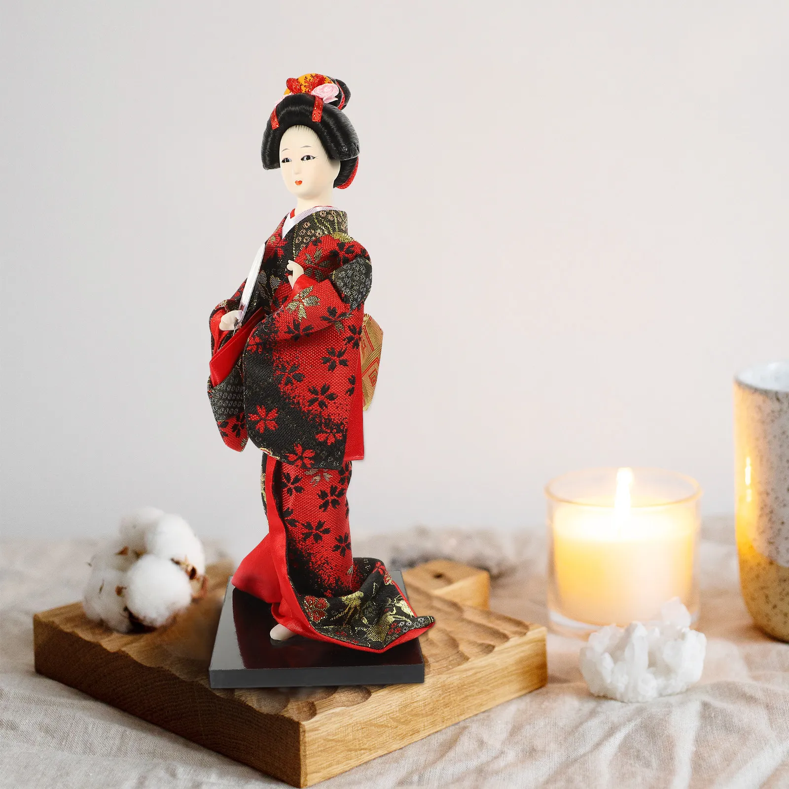 Elegant Geisha Inspired Desktop Decoration with Traditional Kimono Design for Room Hotel Cafe Display Art Piece
Elegant Geisha Inspired Desktop Decoration with Traditional Kimono Design for Room Hotel Cafe Display Art Piece