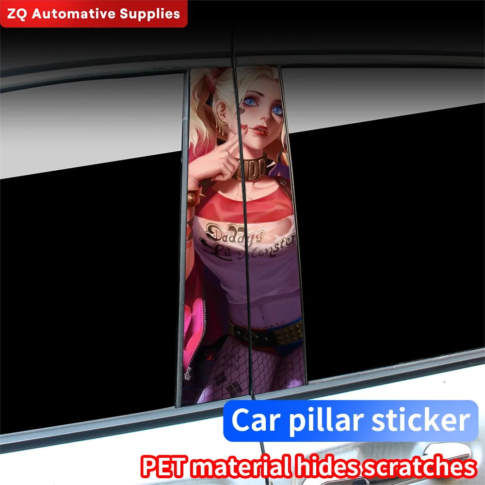 Joker Girl Car Stickers Auto B Pillar Waterproof Graffiti Decor Cover Scratches Car Doors Pillar Vinyl Decals Accessories
Joker Girl Car Stickers Auto B Pillar Waterproof Graffiti Decor Cover Scratches Car Doors Pillar Vinyl Decals Accessories