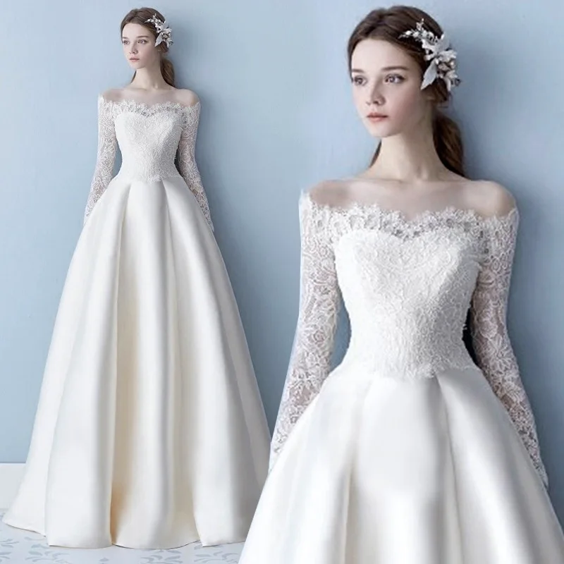 High Waist Draped Wedding Dr Lace Satin Floor Length Ceremony Gown Chinese Manufacturer New 2025 Sle Ele Bridal Gown
High Waist Draped Wedding Dr Lace Satin Floor Length Ceremony Gown Chinese Manufacturer New 2025 Sle Ele Bridal Gown
